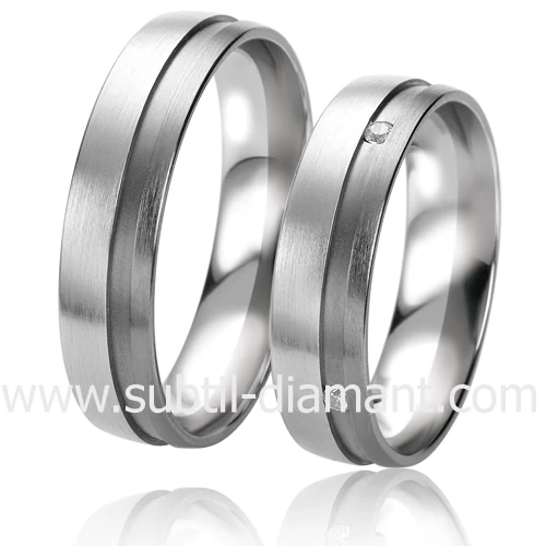 Alliance B. & White 5.5 Mm 6 Mm Or Blanc Diamant - Kathy -06307 3 Alliance B. & White 5.5 Mm 6 Mm Or Blanc Diamant - Kathy -06307 – Image 3