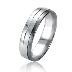 Alliance B. & White 5 Mm 5 Mm Or Et Ruthenium - Audrey -07166