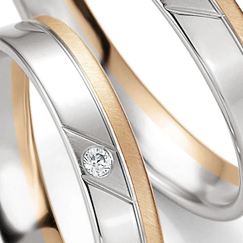 Alliance Basic Light II 4 Mm 4 Mm 2 Ors Diamant - Isalie -04235 2 Alliance Basic Light II 4 Mm 4 Mm 2 Ors Diamant - Isalie -04235 – Image 2