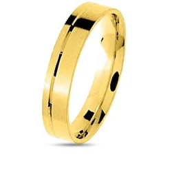 Alliance Classique Or Jaune - Justine - 4 Mm -072J40