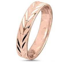 Alliance Classique Or Rose - Halia - 4 Mm -195R40