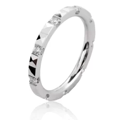 Alliance Diamant 0.27 Ct En Or Blanc Et Diamants 6 Paula - 7BRR19555WD