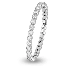 Alliance Diamant Tour Complet ELDA FOREVER Or Blanc - 0.33 Ct - Ioana - 1702.0033G