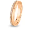 Alliance Diamant Tour Complet Okinawa Forever Or Rose - 0.28 Ct - Matsuo - 1615.0028R