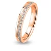 Alliance Diamant Tour Complet Together Forever Or Rose - 0.4 Ct - Vaiarava - 1512.0040R