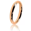 Alliance Jonc Parisien En Or Rose Large De 3 Mm Myriam-HAJP3R