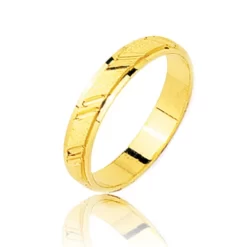 Alliance Or MUGUET En Or Jaune 3.5 Mm Aurèlie - MUGUET-M35JB