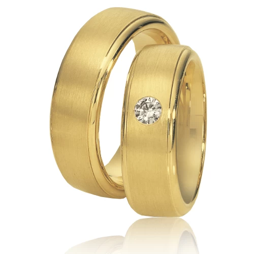 Alliance Pas De Deux 7.5 Mm En Or Jaune 7.5 Mm "Pas De Deux" Océana - 81276 2 Alliance Pas De Deux 7.5 Mm En Or Jaune 7.5 Mm "Pas De Deux" Océana - 81276 – Image 2