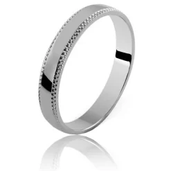 Alliance Pornic 3.5 Mm En Or Blanc - Katya - PORNIC35G