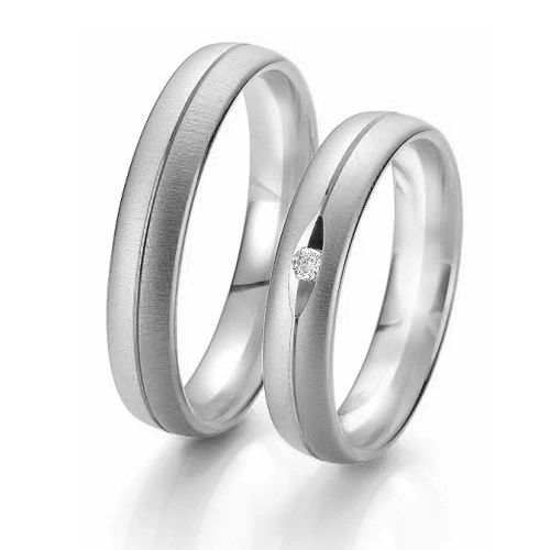 Alliance Rainbow 4.5 Mm 4.5 Mm Platine 950 - Asya - 06232PT 2 Alliance Rainbow 4.5 Mm 4.5 Mm Platine 950 - Asya - 06232PT – Image 2