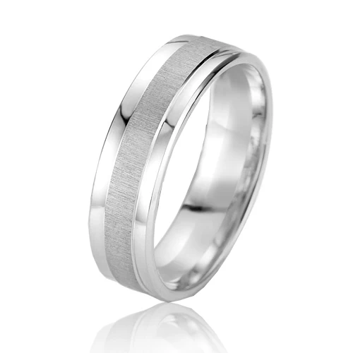 Alliance SMARTLINE 5.5 Mm Platine 950 Amour - 07054PT 1 Alliance SMARTLINE 5.5 Mm Platine 950 Amour - 07054PT