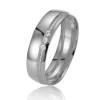 Alliance SMARTLINE 5.5 Mm Platine 950 Diamant Gabriela - 07023PT