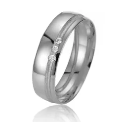 Alliance SMARTLINE 5.5 Mm Platine 950 Diamant Gabriela - 07023PT