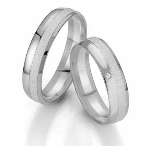 Alliance SMARTLINE 5 Mm Platine 950 Étincelante - 07070PT 2 Alliance SMARTLINE 5 Mm Platine 950 Étincelante - 07070PT – Image 2