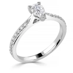 Domino Bague De Fiançailles Accompagnée Hinarava 0.30 Ct - R1-2363 -Hamilton Magasin ori bague de fiancailles accompagnee hinarava 0 30 ct r1 2363 37434 50016