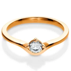 Bague De Fiançailles Pour Femme Or Rose En Or Rose Diamant De 0.10 Ct - Marea 7 Bague De Fiançailles Pour Femme Or Rose En Or Rose Diamant De 0.10 Ct - Marea -Hamilton Magasin ori bague de fiancailles pour femme or rose en or rose diamant de 0 10 ct marea 24940 30052