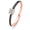 Bague Diamants Blanc Et Noirs One More 0.18 Ct - Salina 91BQ36A2