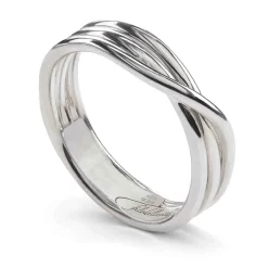 Bague Filodellavita Classic 3 Fils En Argent 925 Romantique - 6.5 Mm - AN8A