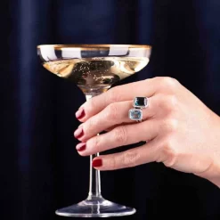 Bague One More Topaze Sky Blue Et Diamants Sur Or Blanc 0.21 Ct - Etna 064513TT -Hamilton Magasin ori bague one more topaze sky blue et diamants sur or blanc 0 21 ct etna 064513tt 40614 64859