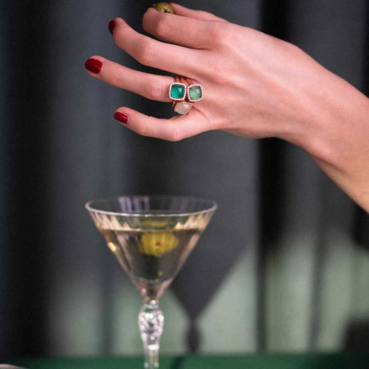 Bague Quartz Et Sugilite Sur Nacre One More - Pantelleria 0.14 Ct - Pantelleria 062250B1 5 Bague Quartz Et Sugilite Sur Nacre One More - Pantelleria 0.14 Ct - Pantelleria 062250B1 – Image 5