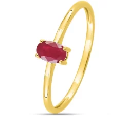 Bague Rubis Or 18 Ct - 750/1000 - Virginie - 1.7520.R0