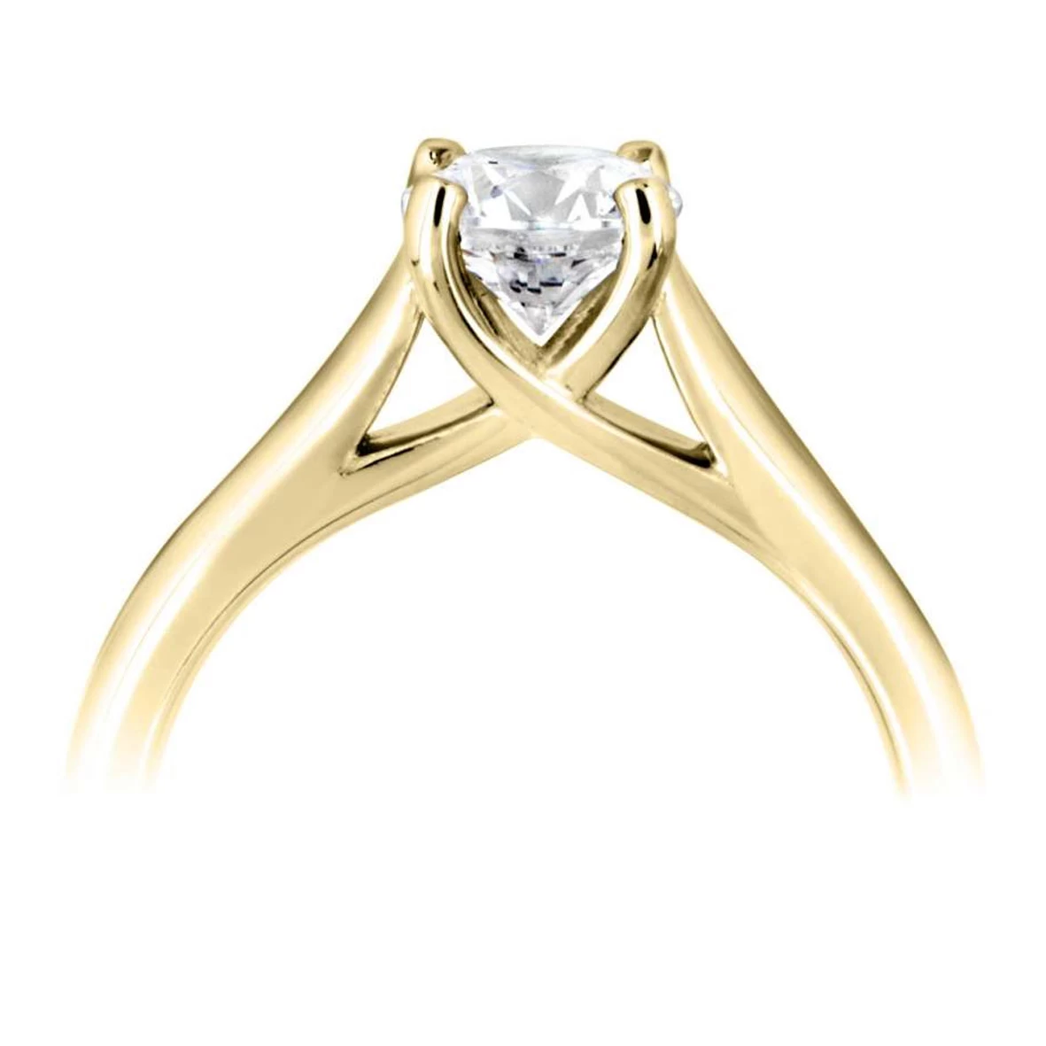 Domino Bague Solitaire 0.15 Ct Diana - R1-1106 2 Domino Bague Solitaire 0.15 Ct Diana - R1-1106 – Image 2