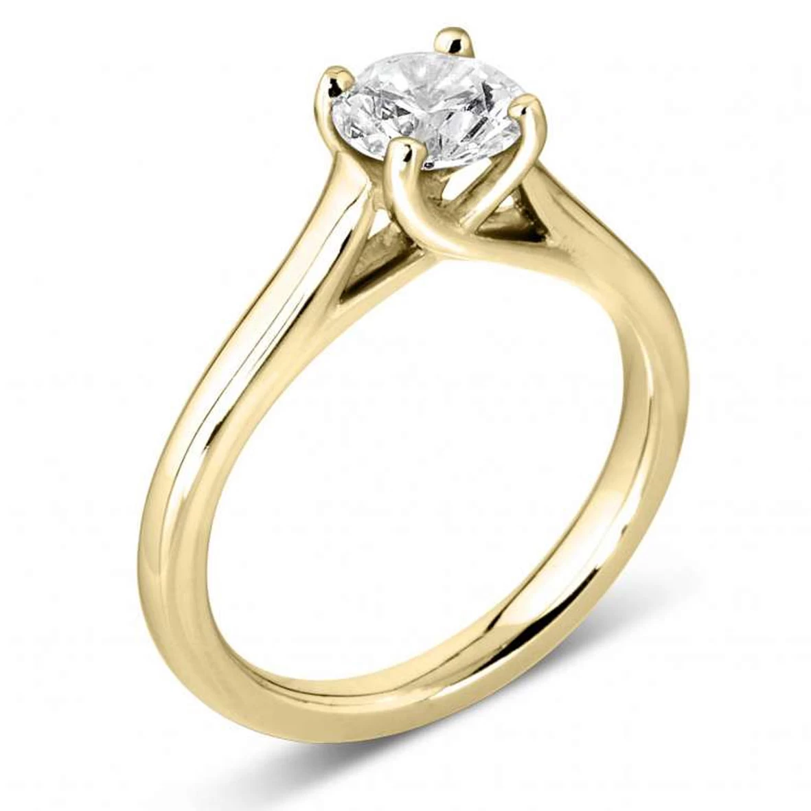Domino Bague Solitaire 0.15 Ct Diana - R1-1106 3 Domino Bague Solitaire 0.15 Ct Diana - R1-1106 – Image 3