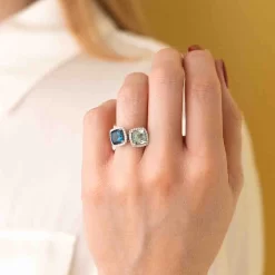 Bague Topaze Prasiolite Et Diamants One More - Etna 0.1 Ct - Etna 050611YA 6 Bague Topaze Prasiolite Et Diamants One More - Etna 0.1 Ct - Etna 050611YA -Hamilton Magasin ori bague topaze prasiolite et diamants one more etna 0 1 ct etna 050611ya 36307 64501