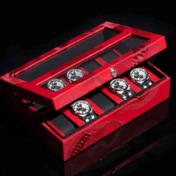 Boite Montre Wolf 1834 - Memento Mori 10-Piece Watch Box- BLANC - 493501 -Hamilton Magasin ori boite montre wolf 1834 memento mori 10 piece watch box blanc 493501 40926 57506