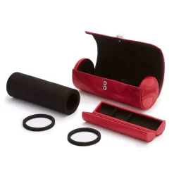 Boite Montre Wolf 1834 - Memento Mori Triple Watch Roll - Rouge - 493472 -Hamilton Magasin ori boite montre wolf 1834 memento mori triple watch roll rouge 493472 40922 57473