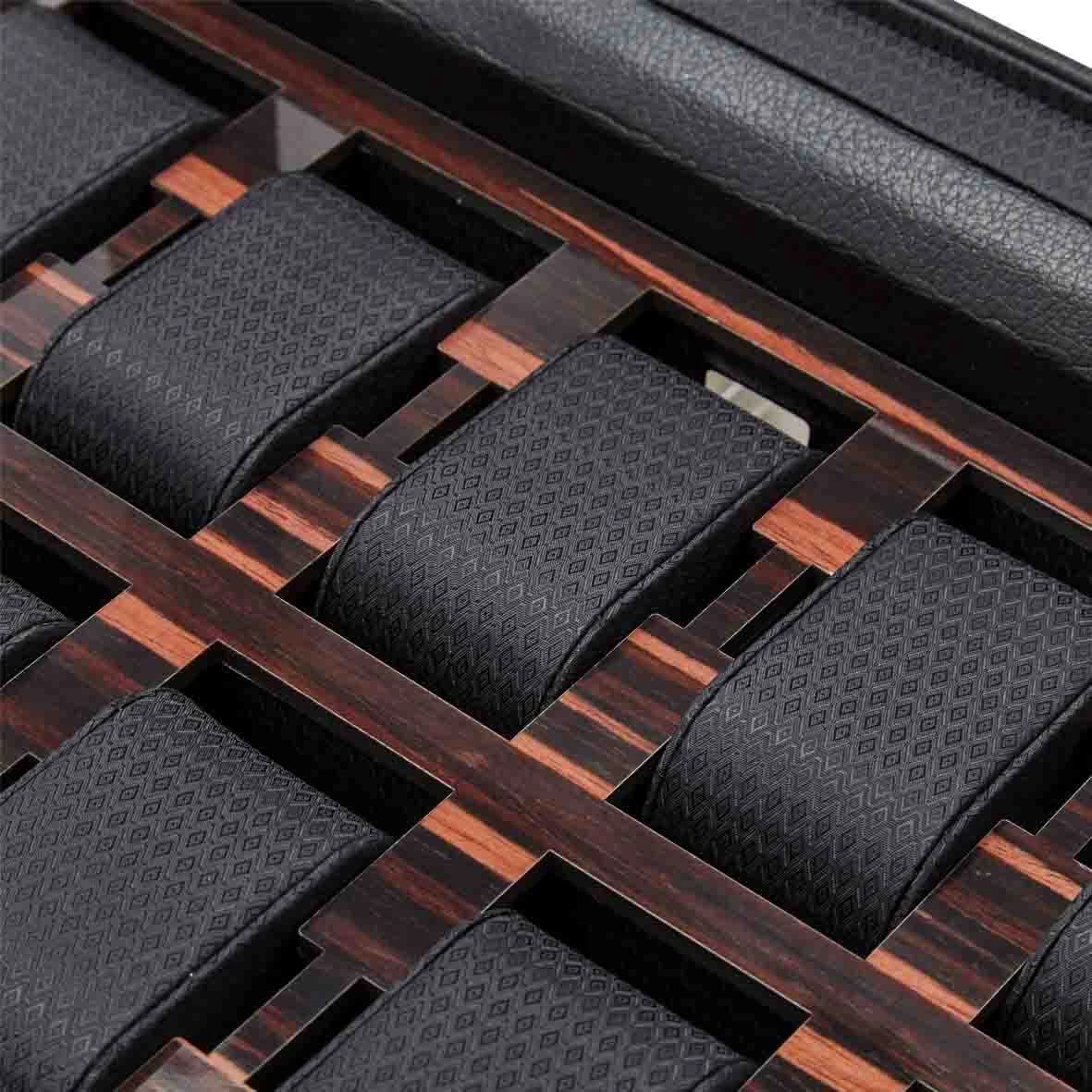 Boite Montre Wolf 1834 - Roadster 10 Pcs Watch Box - Noir - 477656 3 Boite Montre Wolf 1834 - Roadster 10 Pcs Watch Box - Noir - 477656 – Image 3
