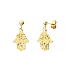 Boucle D'oreille Femme Pendante Or Jaune 1.05 G Célia - XBOL10