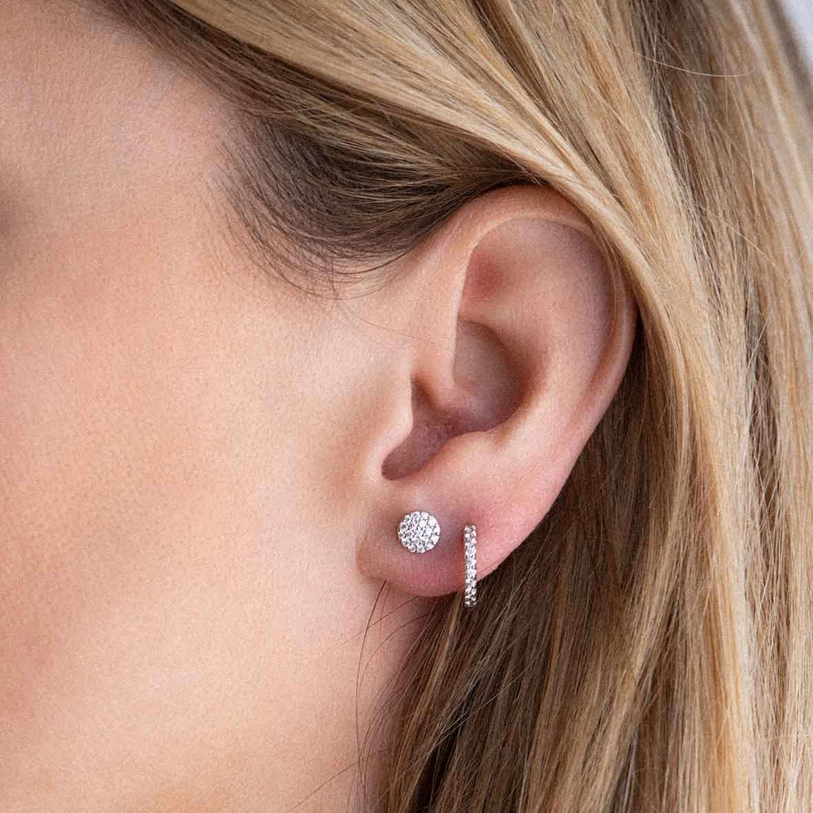 Boucles D'oreilles Diamants Bruns One More - Eolo 93FK06A3 2 Boucles D'oreilles Diamants Bruns One More - Eolo 93FK06A3 – Image 2