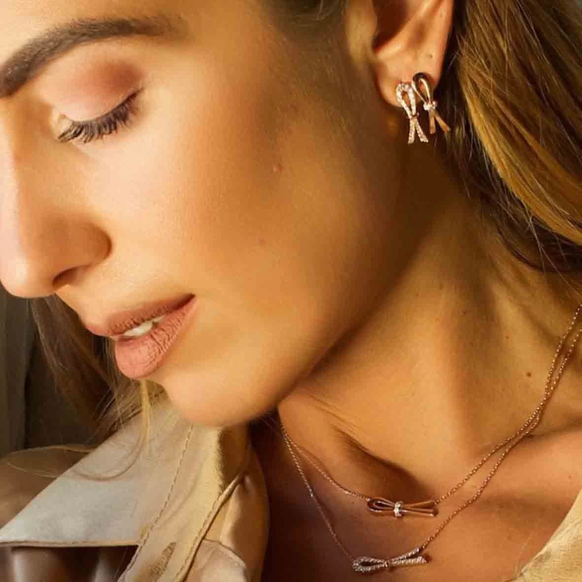 Boucles D'oreilles Diamants Emma - Gioielliamo 0.2 Ct Ocella - KGOR-464R-BLANC 2 Boucles D'oreilles Diamants Emma - Gioielliamo 0.2 Ct Ocella - KGOR-464R-BLANC – Image 2