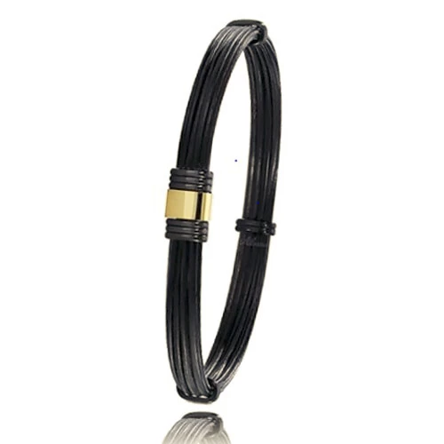 Bracelet Albanu éléphant Fermoi Or Jaune Et PVD En Poils D'éléphant Or PVD 0.45g - 6 Mm Marguerite - 614NELORjaune 1 Bracelet Albanu éléphant Fermoi Or Jaune Et PVD En Poils D'éléphant Or PVD 0.45g - 6 Mm Marguerite - 614NELORjaune