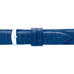Bracelet De Montre Crocodile Femme De Couleur Bleu -Héloïse - 18114-12 -Hamilton Magasin ori bracelet crocodile femme de couleur bleu heloise 18114 12 25526 31000
