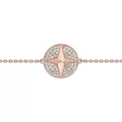 Bracelet Diamants 0.19 Ct G-VS En Or Rose - Marie - MG4003RB2