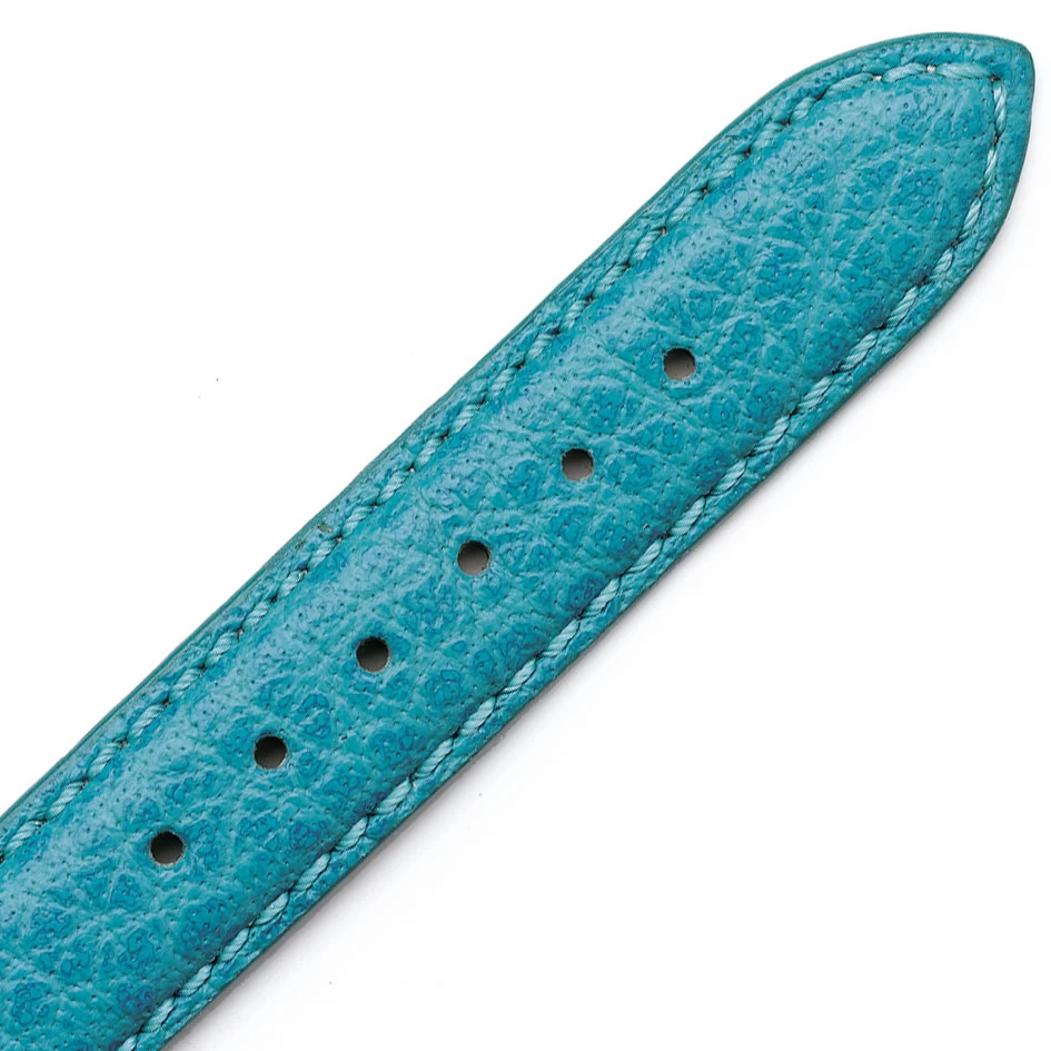 Bracelet Montre Cuir De Buffle Turquoise Florence - 25619-15 3 Bracelet Montre Cuir De Buffle Turquoise Florence - 25619-15 – Image 3