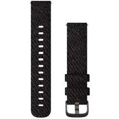 Bracelet Nylon Tressé Noir - 20mm - Garmin - 010-12924-13