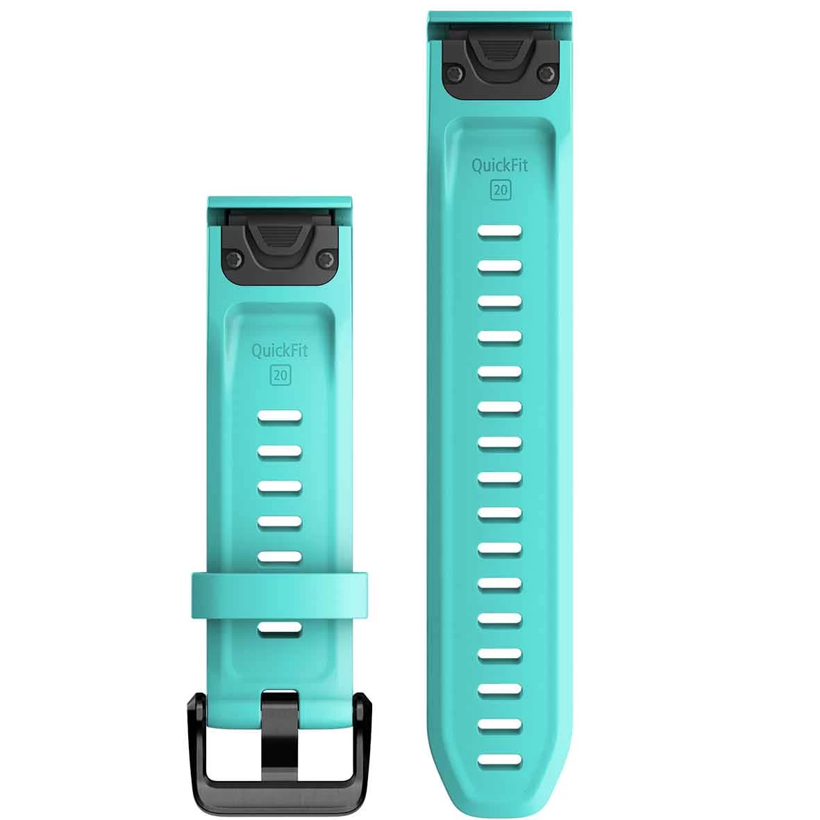 Bracelet QuickFit® 20 Mm Vert D'Eau - Garmin - 010-13102-05 2 Bracelet QuickFit® 20 Mm Vert D'Eau - Garmin - 010-13102-05 – Image 2