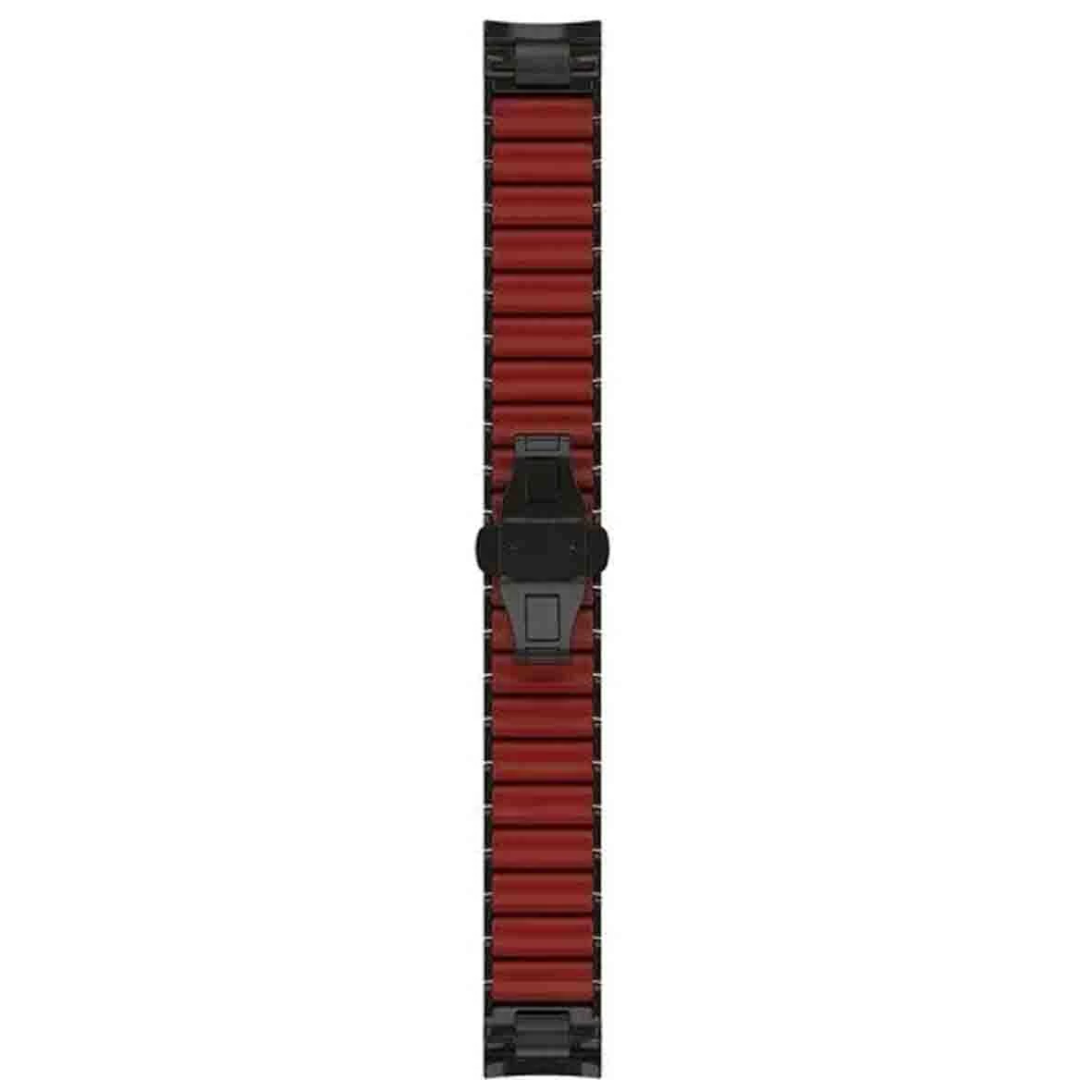 Bracelet QuickFit® 22 Mm - Hybride Titane, Carbone - Garmin - 010-12738-00 2 Bracelet QuickFit® 22 Mm - Hybride Titane, Carbone - Garmin - 010-12738-00 – Image 2