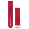Bracelet QuickFit® 22 Mm Silicone Rouge Plasma - Garmin - 010-12738-17