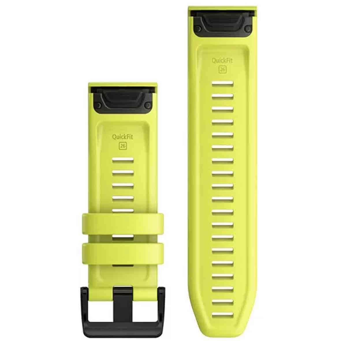 Bracelet QuickFit® 26 Mm - Jaune - Garmin - 010-12864-04 2 Bracelet QuickFit® 26 Mm - Jaune - Garmin - 010-12864-04 – Image 2