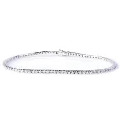 Bracelet Tennis Diamants 0.50 Ct Diamant Blanc G-VS En Or Blanc - - BR1596B-FR -Hamilton Magasin ori bracelet tennis diamants 0 50 ct diamant blanc g vs en or blanc br1596b fr 39859 70400