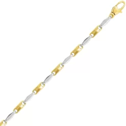Chaine En Or Jaune Et Blanc Fantaisie 3mm 9.2g Loane - 7323G 5 Chaine En Or Jaune Et Blanc Fantaisie 3mm 9.2g Loane - 7323G -Hamilton Magasin ori chaine en or jaune et blanc fantaisie 3mm 9 2g loane 7323g 42910 61126