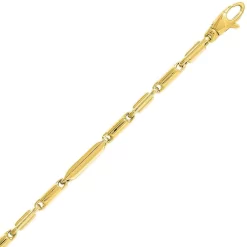 Chaine En Or Jaune Fantaisie 2mm 10.15g Léanne - 7322