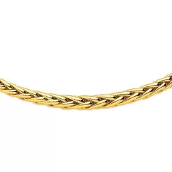 Chaine En Or Maille Palmier 6 Mm 15.5g Jeanne - 2330