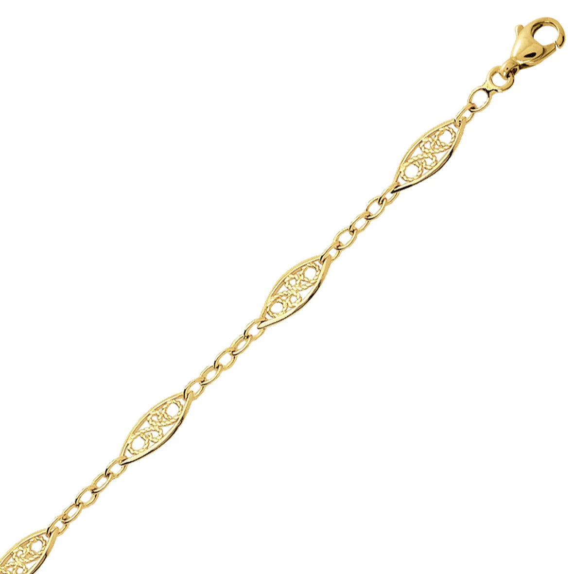 Chaine Or Filigranes 9 Carats 4.75g Marea - 620064 1 Chaine Or Filigranes 9 Carats 4.75g Marea - 620064