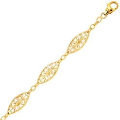 Chaine Or Motif Filigranes 16.35g Yustina - 902