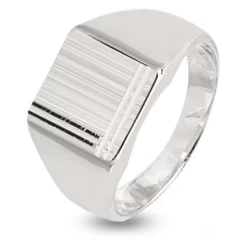 Chevalière En Argent 925 - 9.5 G - Elodie- 337427